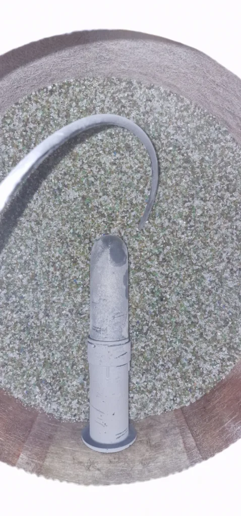 Billes de verre gros grain fond de filtre piscine